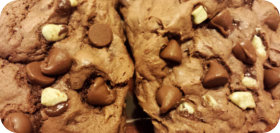 Mint Chocolate Chip Cookies