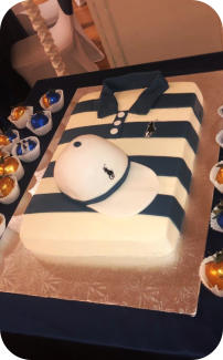 Polo Shirt Groom's Cake