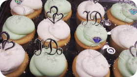 Wedding Shower / Engagement Cupcakes