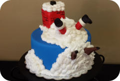Santa Cake