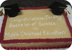 Gradutaion Cake 
