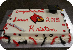 Harmony Grove Gradutaion Cake  