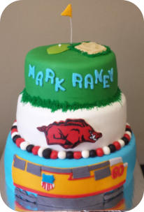 Custom Retirement Cake