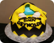 Baby Butt Baby Shower Cake