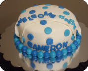 Boy Baby Shower Cake