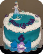 Frozen Birthday Cake
