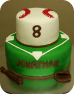 Baseball Birthday Cake