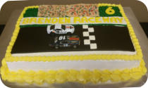 Race Car Birthday Cake  