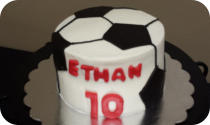 Soccer Birthday Cake