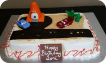 Cars Birthday Cake