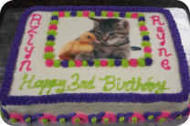 Custom Birthday Cake