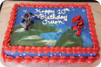 Transformers Birthday Cake
