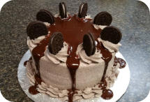 Oreo Fudge Cake