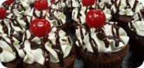 Choco-Cherry Cupcakes