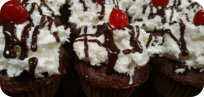 Double Fudge Coconut Dream Cupcakes