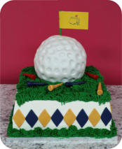 Golf Groom's Cake